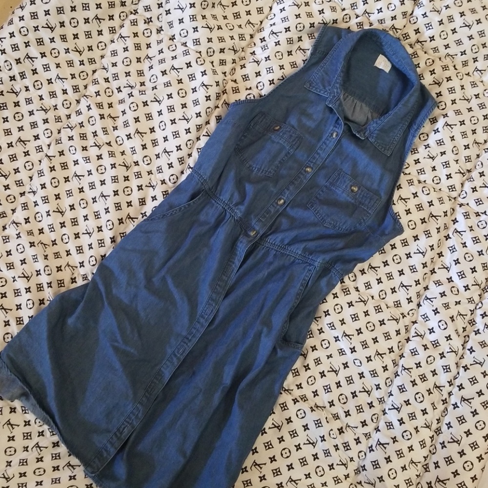 Denim dress